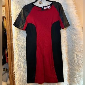 Red& black dress